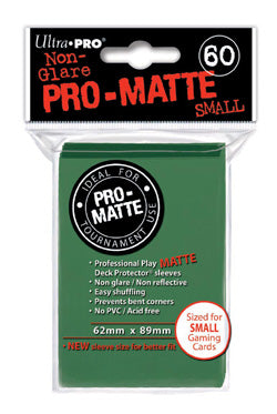Deck Protectors Small: PRO-Matte Solid Green (60)