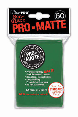 Deck Protectors: PRO-Matte - Solid Green (50)