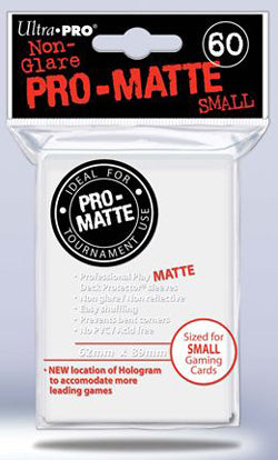 Deck Protectors Small: PRO-Matte Solid White (60)
