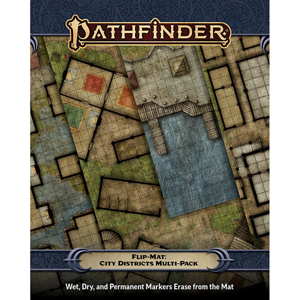 Pathfinder RPG: Flip-Mat- City Districts Multi-Pack