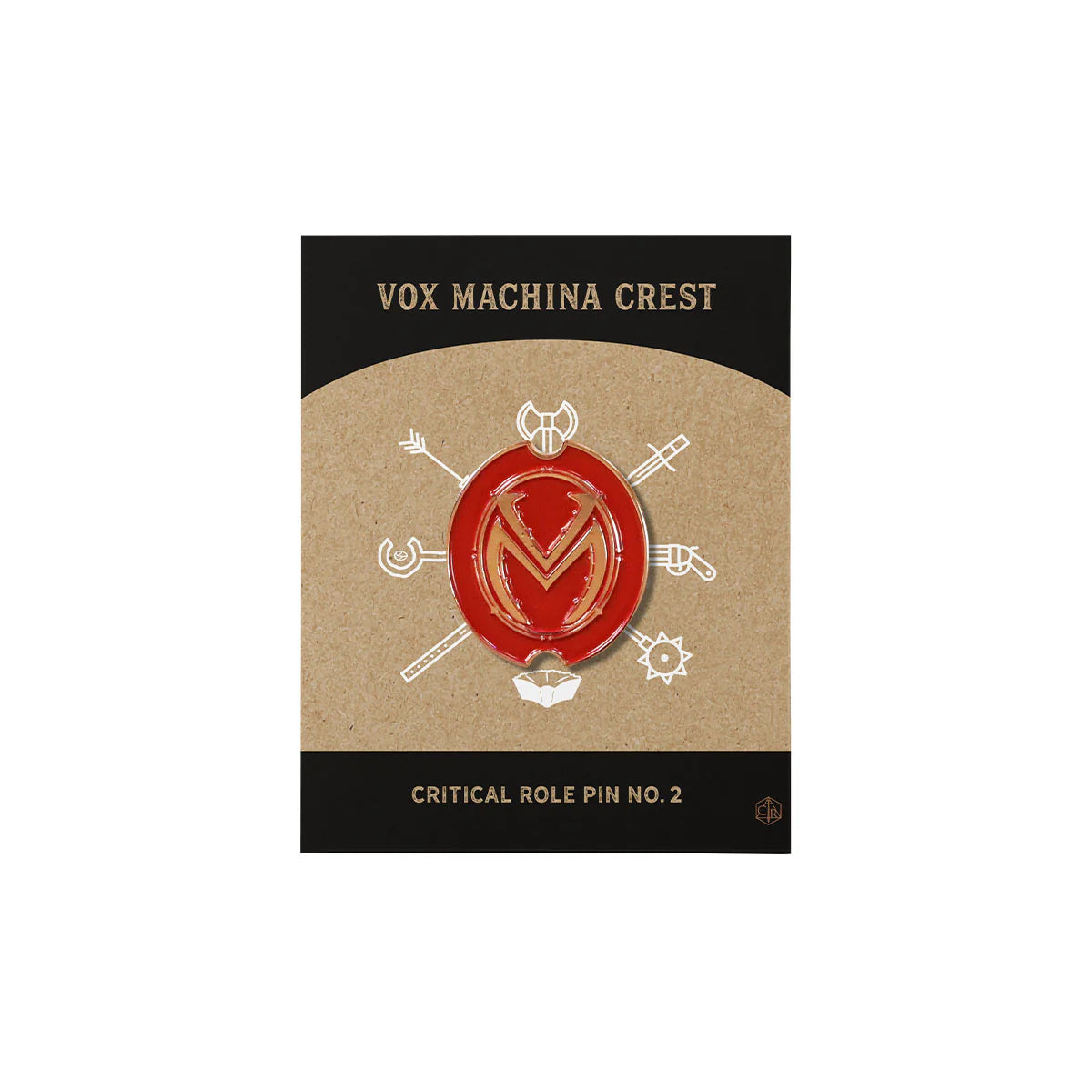 Critical Role: Pin [Vox Machina Crest]