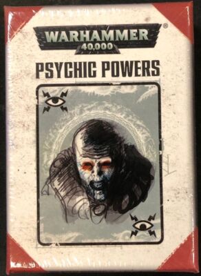 Warhammer 40000 Datacards Psychic Powers