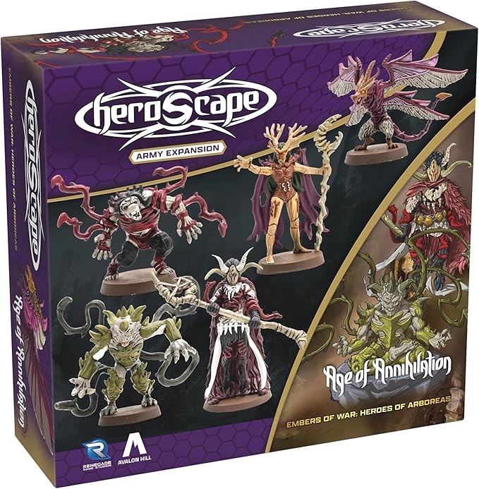 HEROSCAPE: EMBERS OF WAR: HEROES OF ABOREAS ARMY EXPANSION