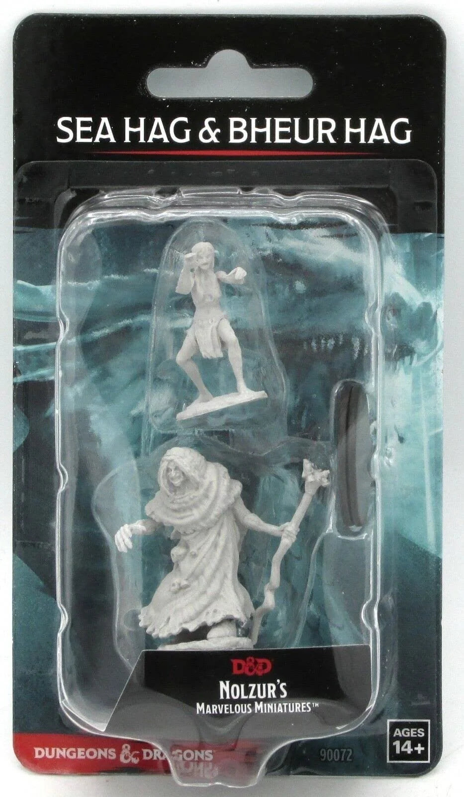D&D Nolzur's Marvelous Miniatures: Unpainted Minis - Sea Hag & Bheur Hag (Wave 12)