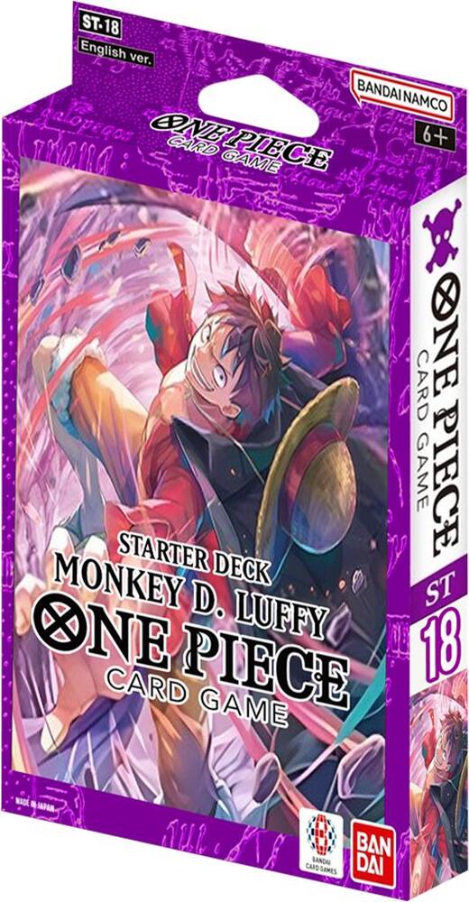 One Piece: Starter Deck 18 PURPLE Monkey.D.Luffy (ST-18)