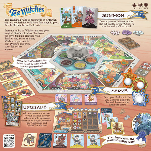 Board Games: Tea Witches