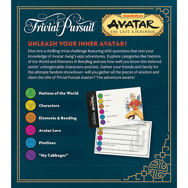 Trivial Pursuit: Avatar The Last Airbender