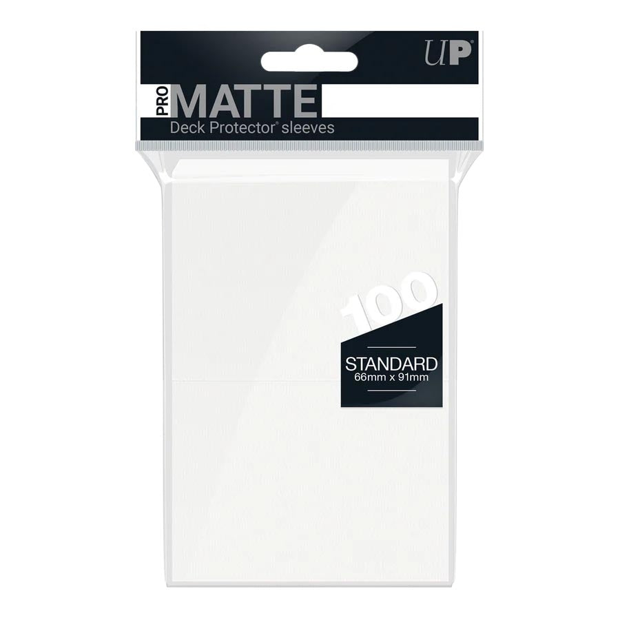 Deck Protectors: PRO-Matte - Solid White (100)