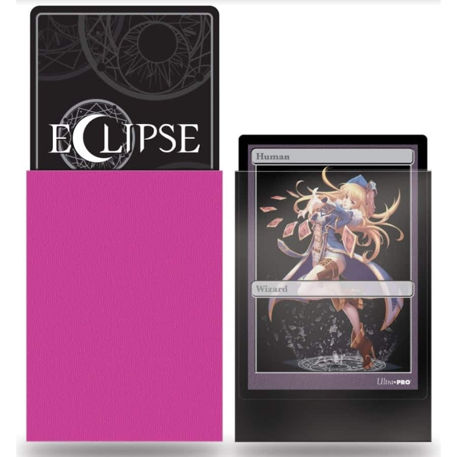 Deck Protectors Small: PRO-Matte Eclipse Hot Pink (60)
