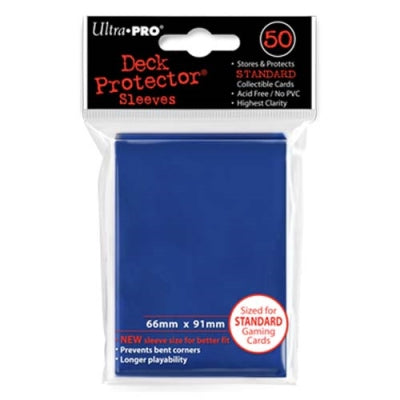 Deck Protectors: PRO-Gloss - Solid Blue (50)