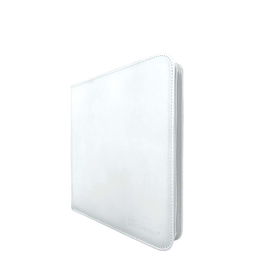 Binder: PRO 12-Pocket Zippered Vivid- White
