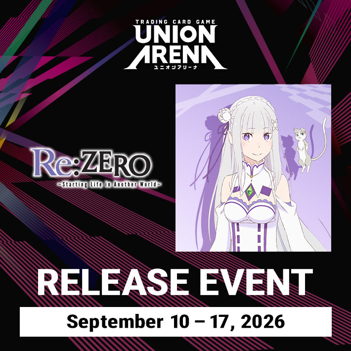 IN-STORE Union Arena TCG: Pre-Release - Re:ZERO - 09/14/2026 @7:00 PM