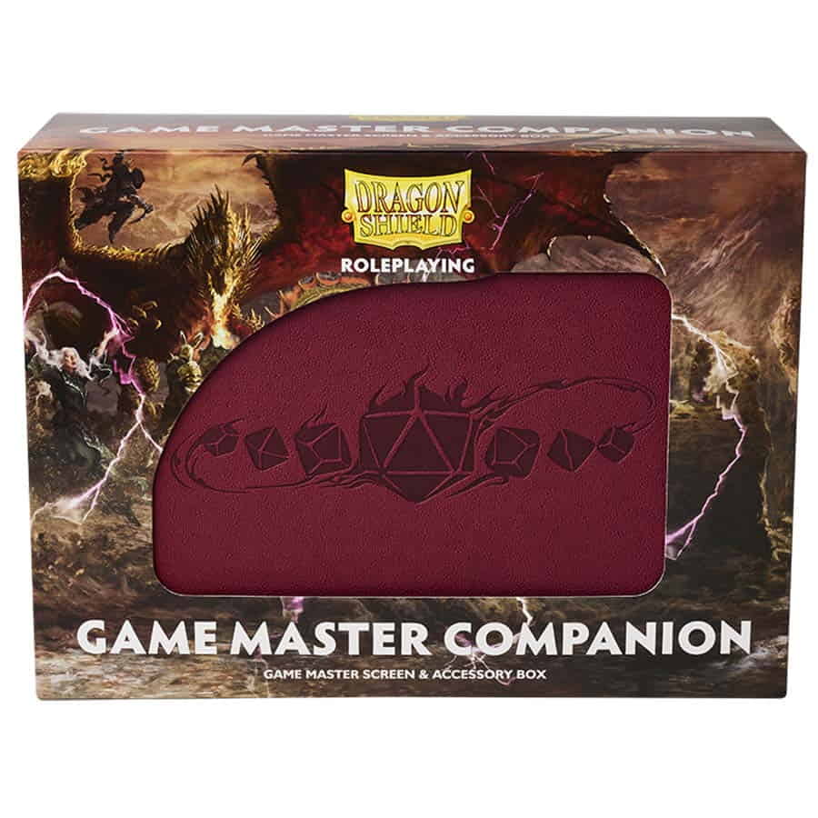 Dragon Shield Game Master Companion - Blood Red