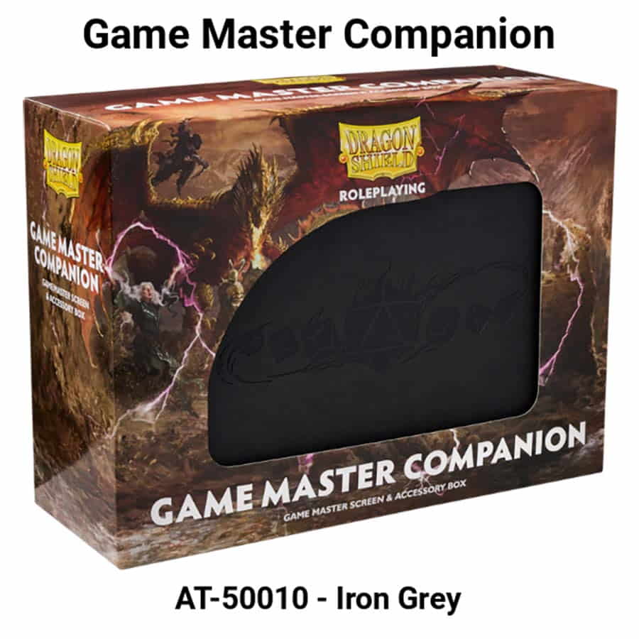 Dragon Shield Game Master Companion - Iron Grey