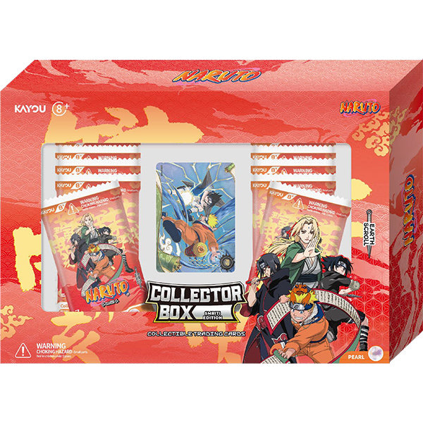 Naruto Collectible Cards: Earth Scroll 002 - [Landscape] Collector Box (10 packs)