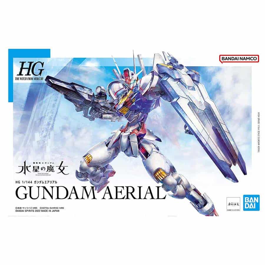 Gundam Model Kit: HG The Witch From Mercury - Gundam Aerial