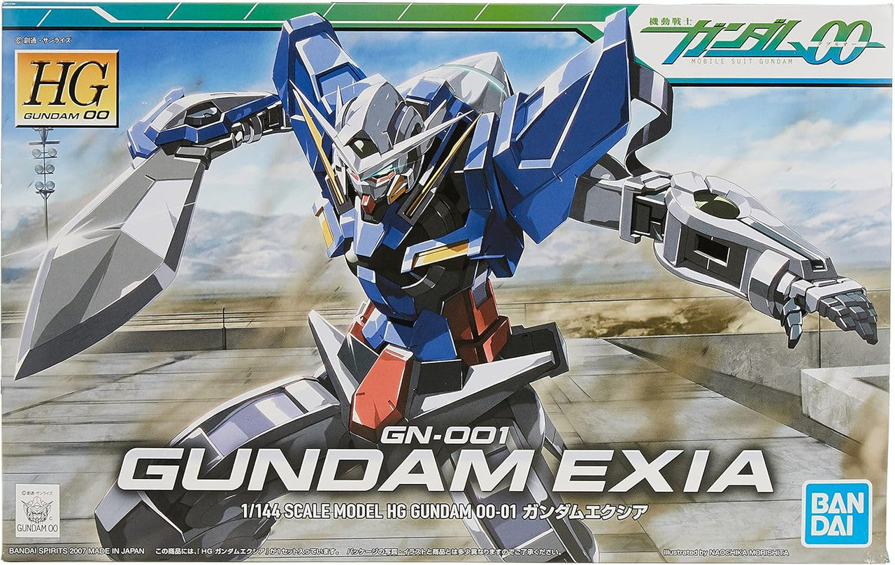 Gundam Model Kit: #01 GN-001 Gundam Exia HG 1/144