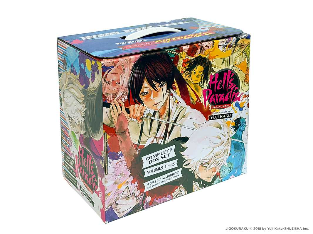 Hell's Paradise: Jigokuraku Complete Box Set by Yuji Kaku: Paperback; 2824 pages / English