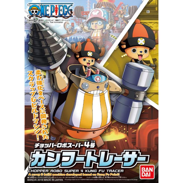 One Piece Model Kit: Mecha Collection - Chopper Robo Super 4 Kung Fu Tracer