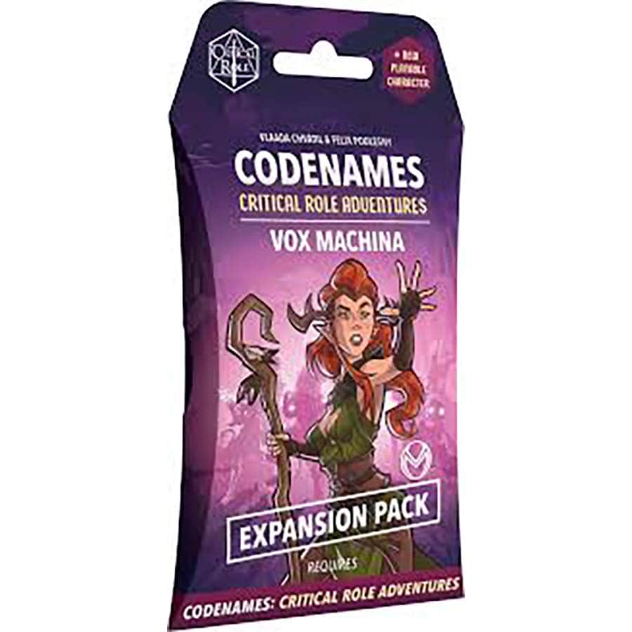 Board Games: Codenames | Critical Role Adventures - Vox Machina Expansion Pack