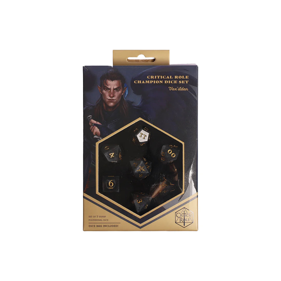 Critical Role: Champion Dice Set [Vax'ildan]