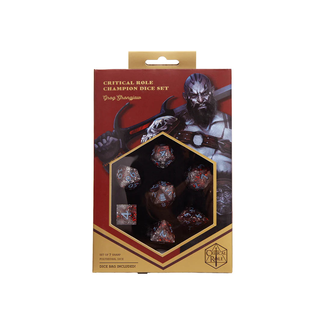 Critical Role: Champion Dice Set [Grog]