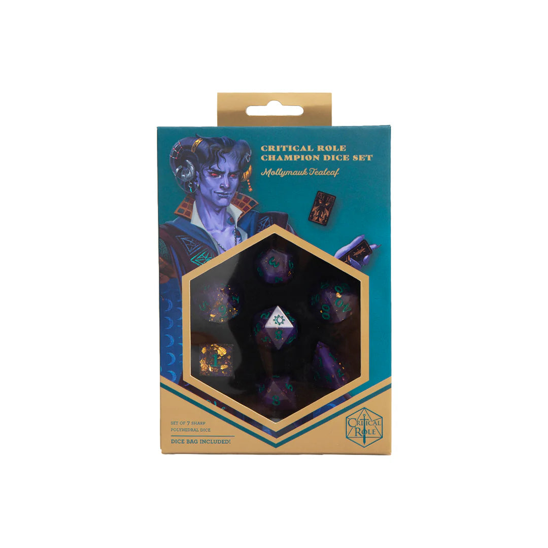 Critical Role: Champion Dice Set [Mollymauk]