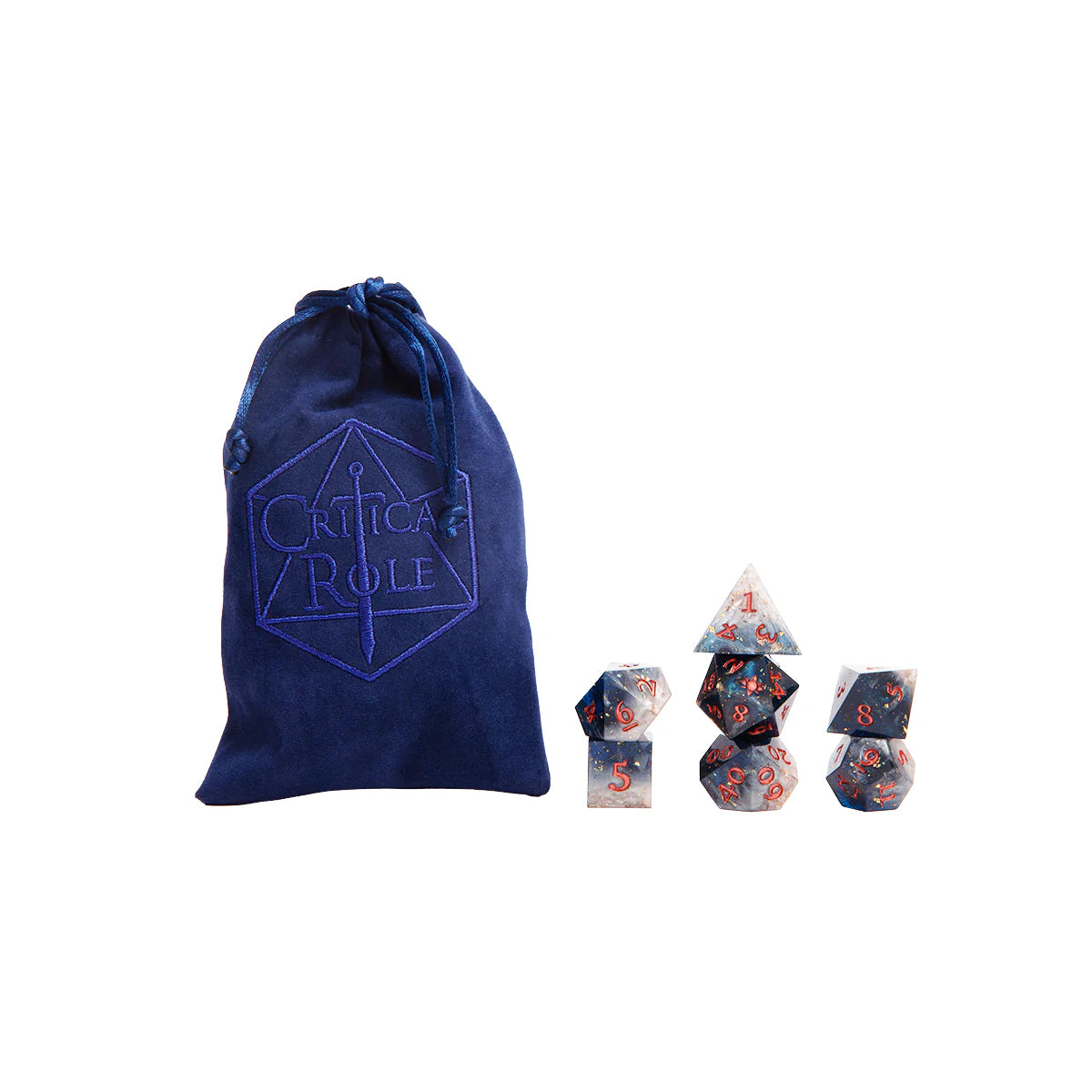 Critical Role: Champion Dice Set [Percival Frederickstein Von Musel Klossowski De Rolo III]