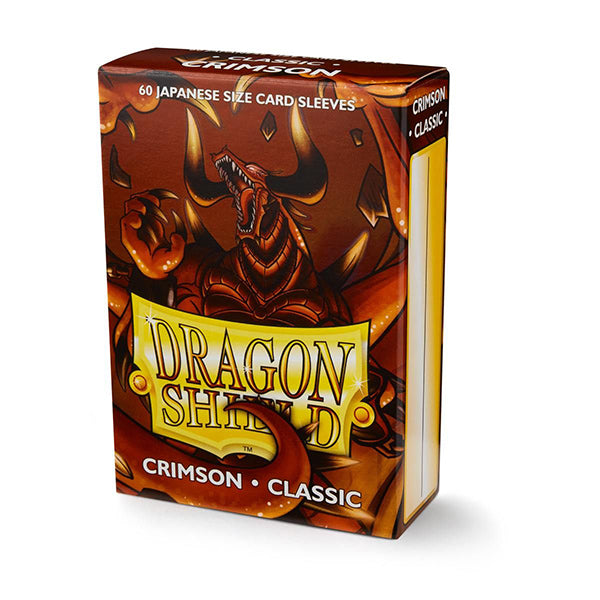 Dragon Shield Sleeves: Japanese - Classic Crimson (60 ct)