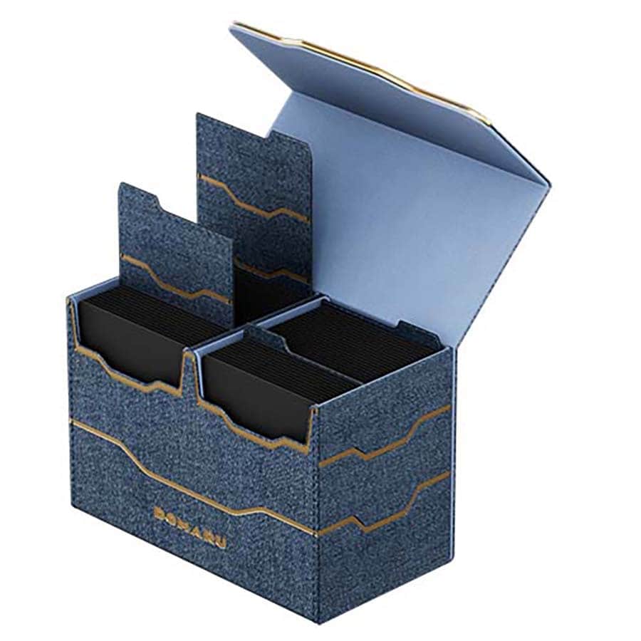 DOMARU Armory: Vertex Duo 200+ Deck Box (Lazulite)
