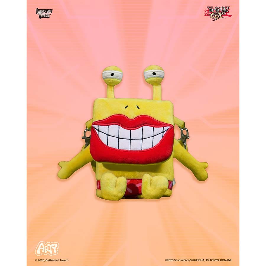 Yu-Gi-Oh GX: Ojama Yellow Fuzzy Deckbox w/ Strap