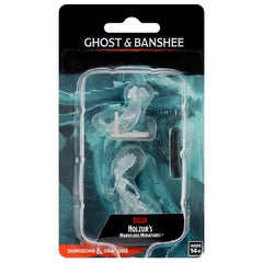 D&D Nolzur's Marvelous Miniatures: Unpainted Minis - Ghost & Banshee (Wave 1)
