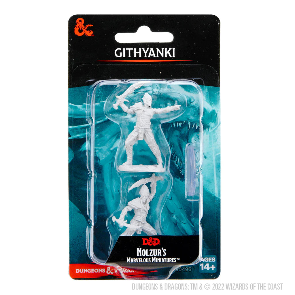 D&D Nolzur's Marvelous Miniatures: Unpainted Minis - Githyanki (Wave 4)