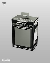 DOMARU Regular Fit Sleeves [Standard] - Gargoyle Grey (100 ct.)
