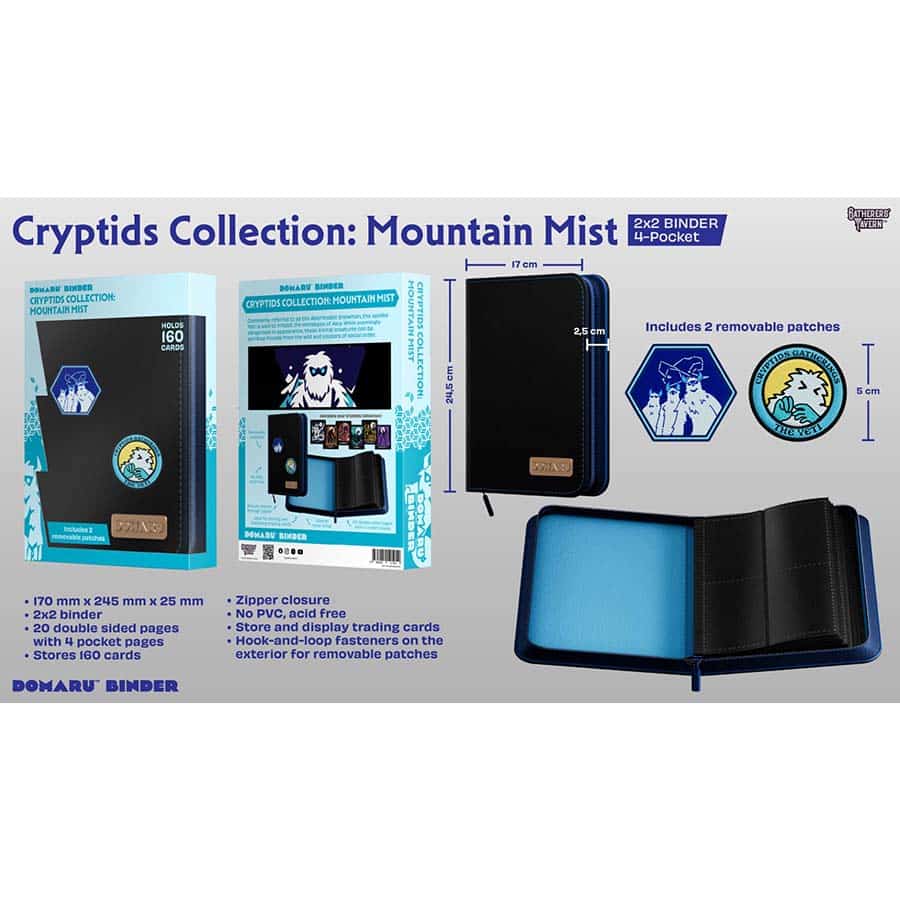 Binder: Cryptids Collection - Mountain Mist 4-Pocket Binder