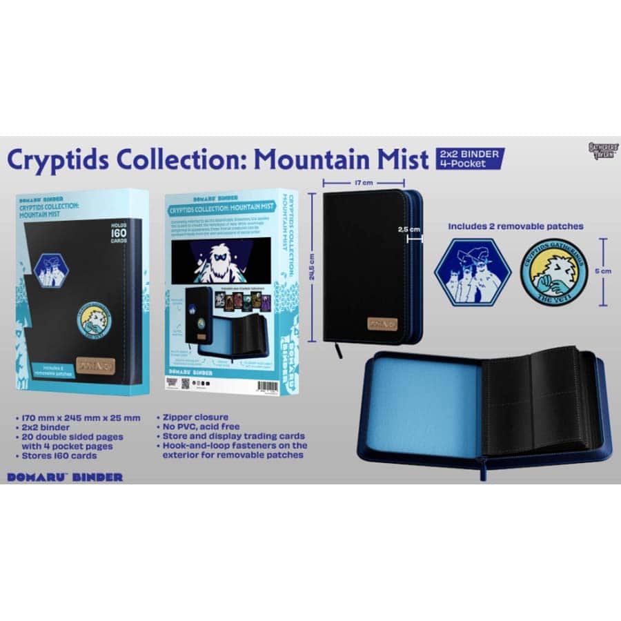 Binder: Cryptids Collection - Mountain Mist 9-Pocket Binder
