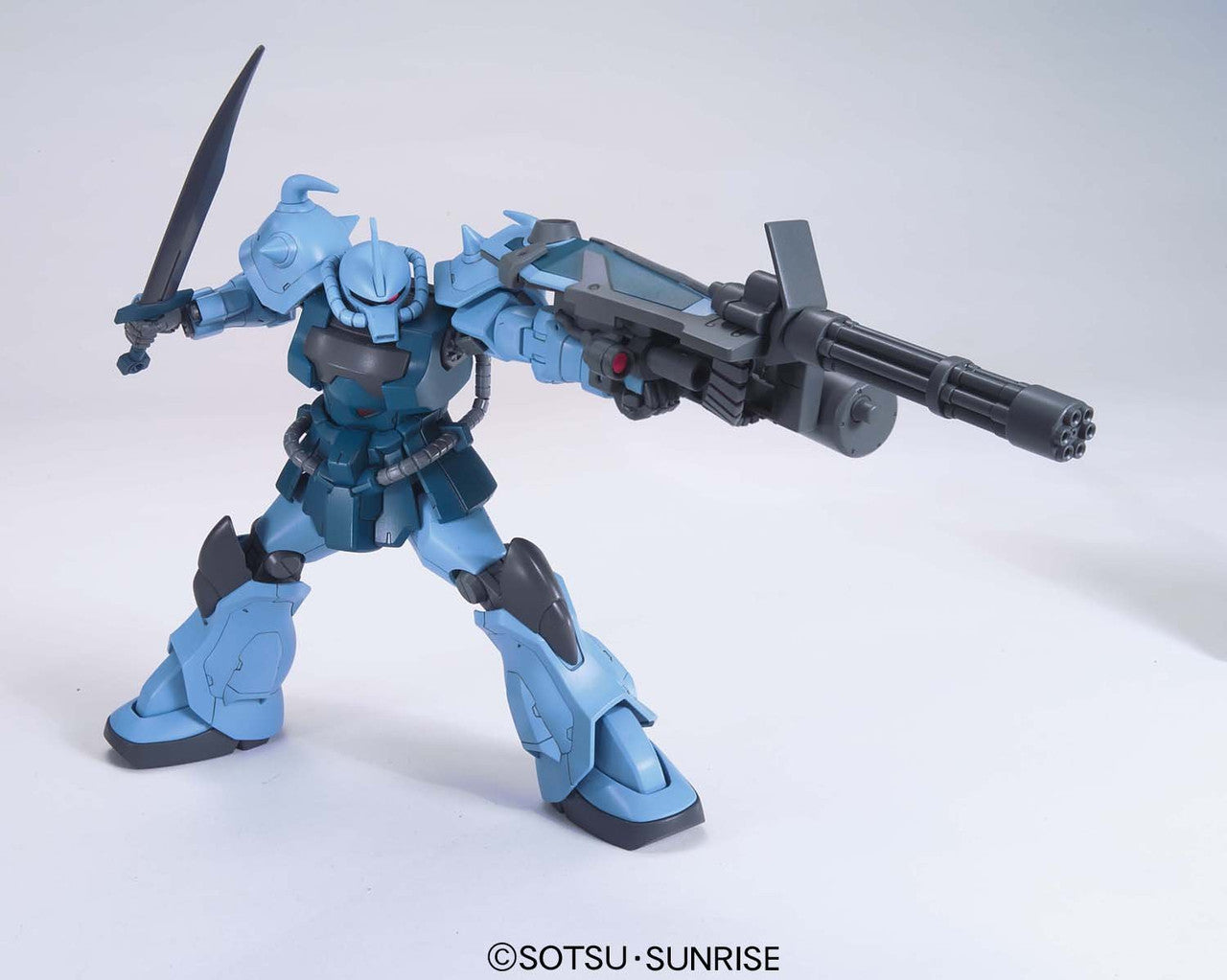 Gundam Model Kit: #117 MS-07B-3 Gouf Custom Principality of Zeon Ground Battle Type Mobile Suit HGUC 1/144