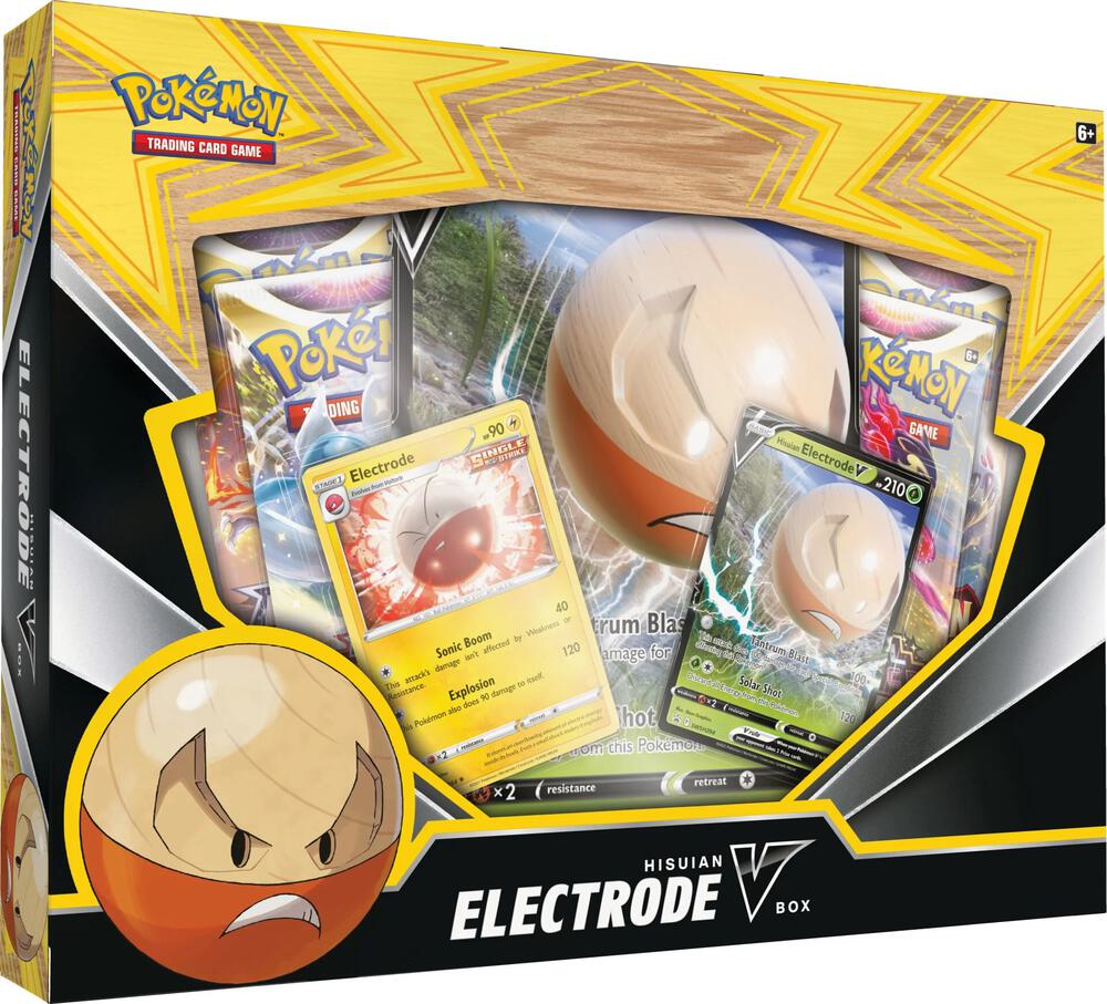 Pokemon: Hisuian Electrode V Box - SWSH08: Fusion Strike