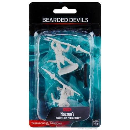 D&D Nolzur's Marvelous Miniatures: Unpainted Minis - Bearded Devils (Wave 13)