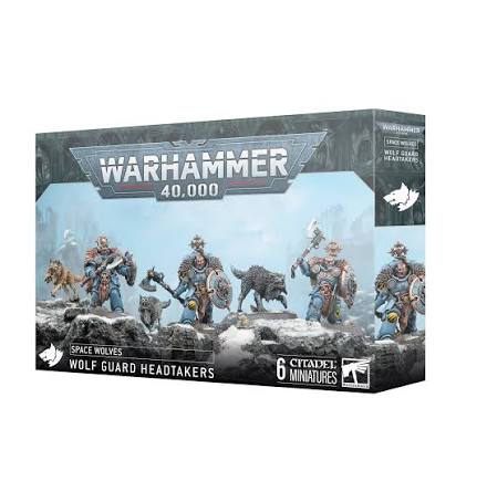 SPACE WOLVES: WOLF GUARD HEADTAKERS - Short Code: 53-29
