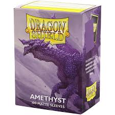Dragon Shield Sleeves: Standard - Matte Amethyst (100 ct.)