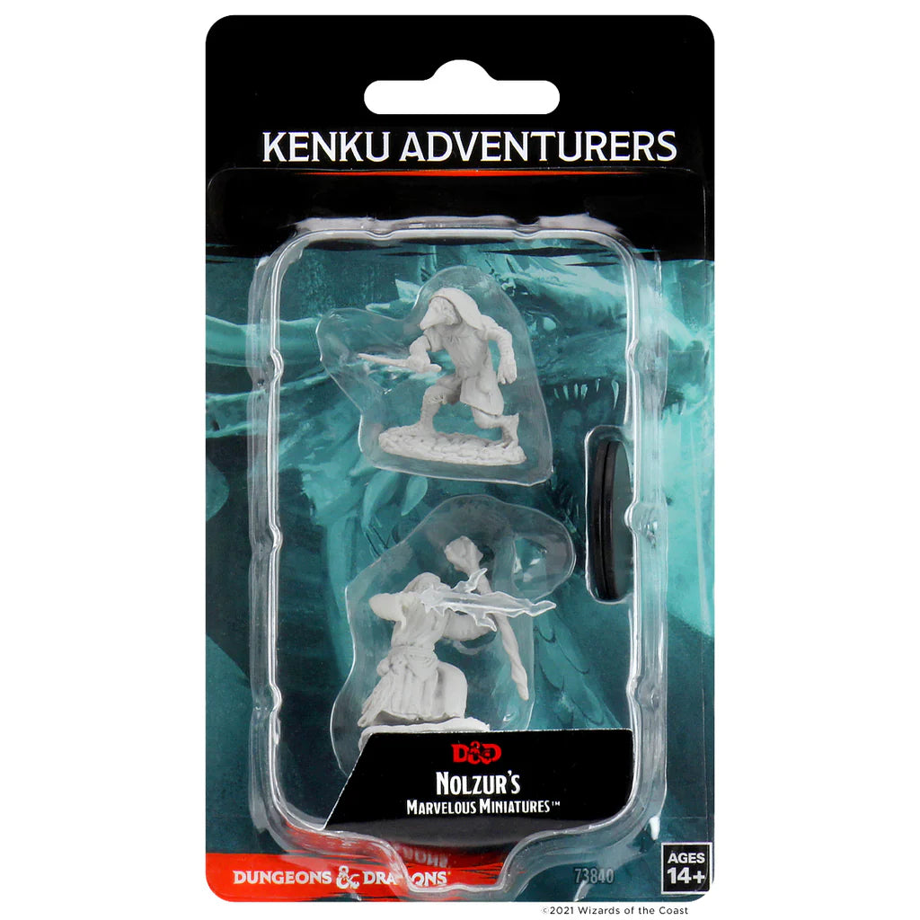 D&D Nolzur's Marvelous Miniatures: Unpainted Minis - Kenku Adventurers (Wave 10)