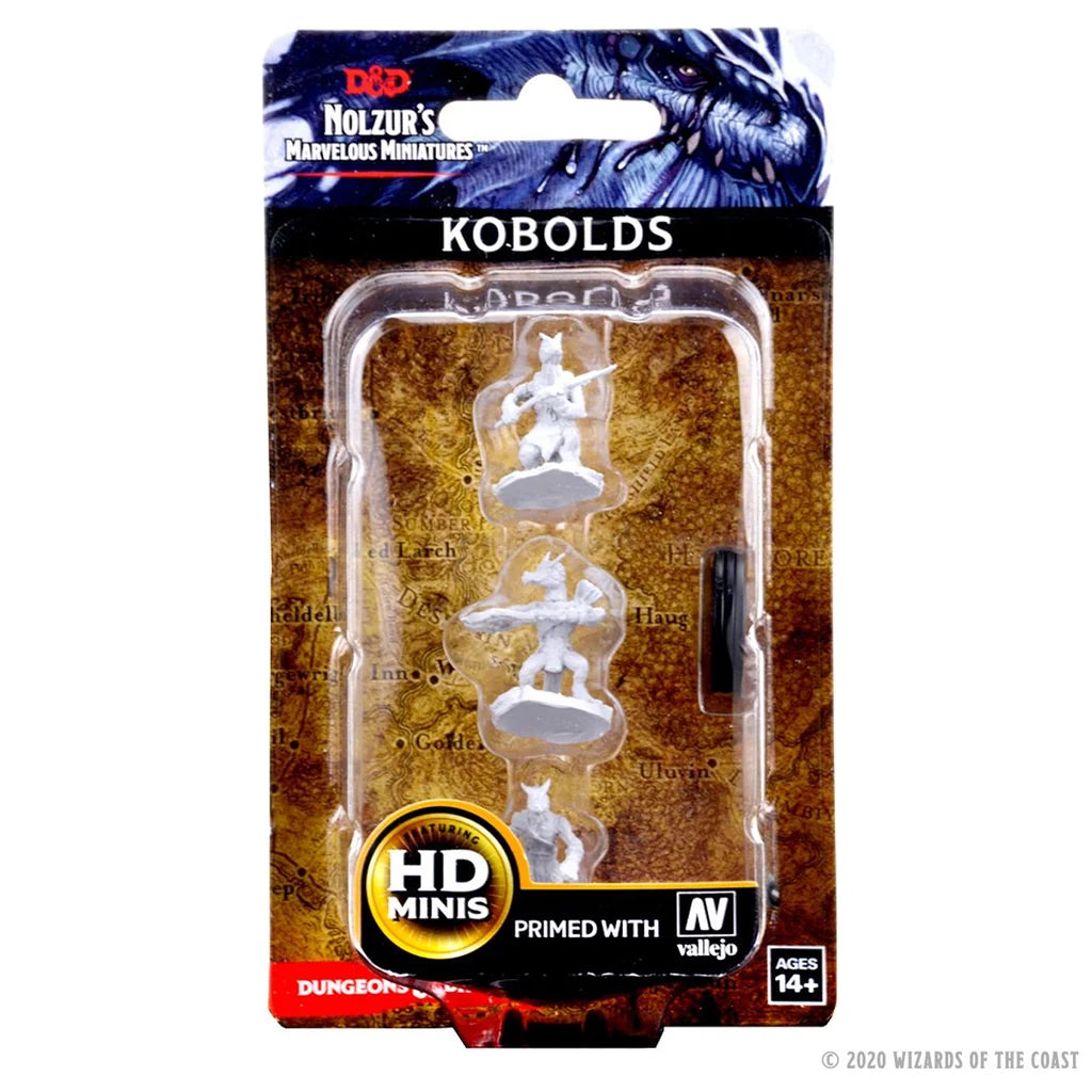 D&D Nolzur's Marvelous Miniatures: Unpainted Minis - Kobolds (Wave 1)