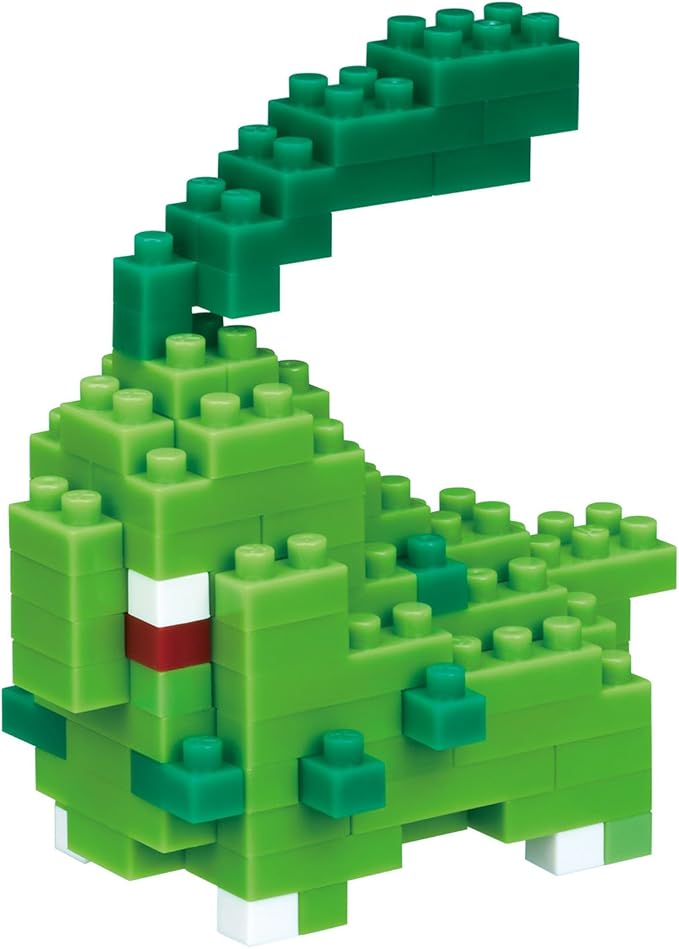 Nanoblock: Pokemon - Chikorita, Nanoblock Pokemon Series Building Kit