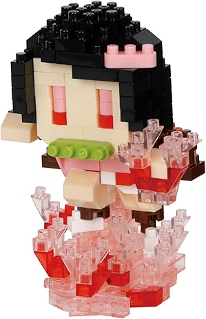 Nanoblock: Demon Slayer: Kimetsu no Yaiba - Nezuko Kamado (Blood Demon Art), Character Collection Series Building...