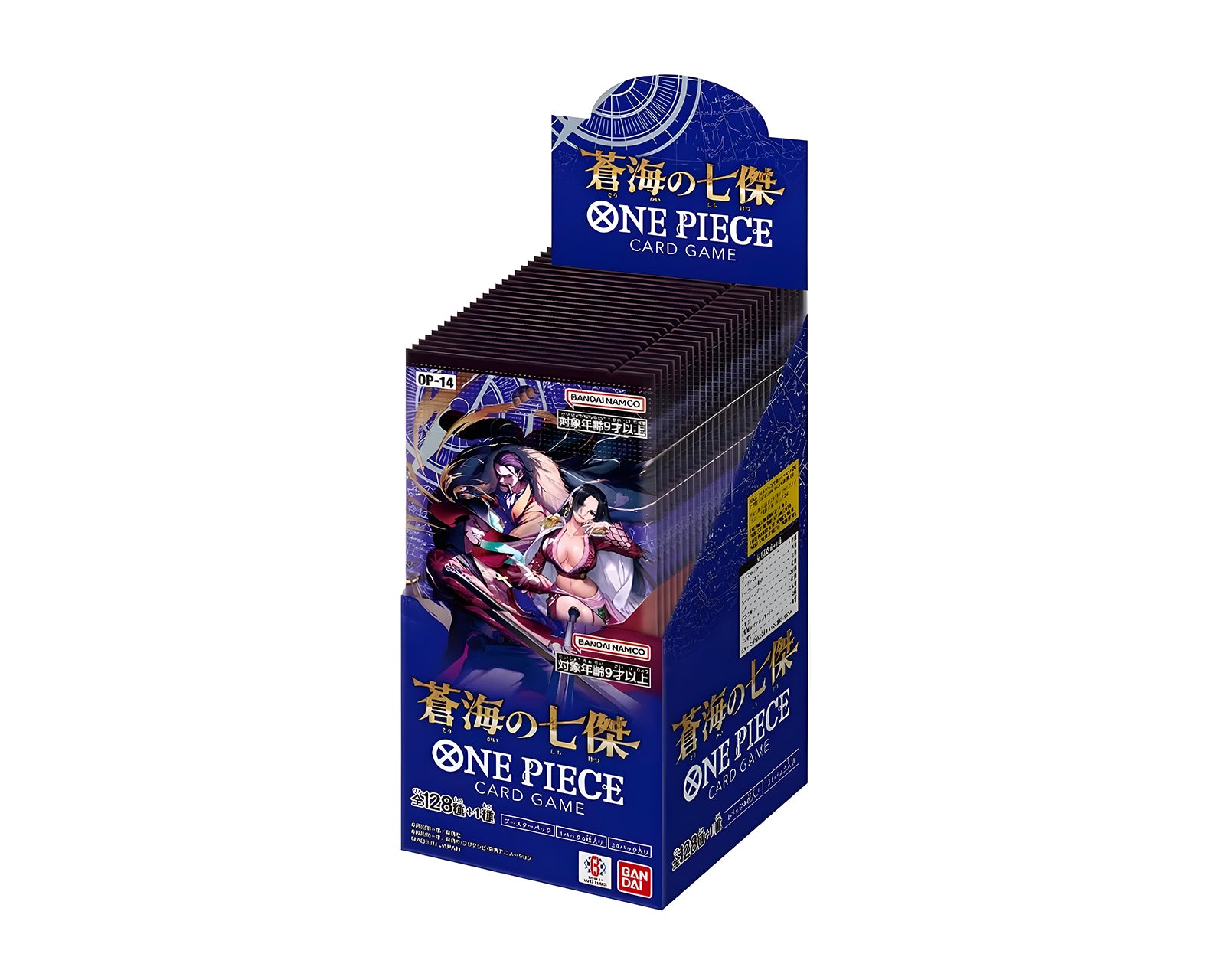 One Piece: The Azure Sea's Seven (OP14) - Booster Box (24 Packs) - JAPANESE