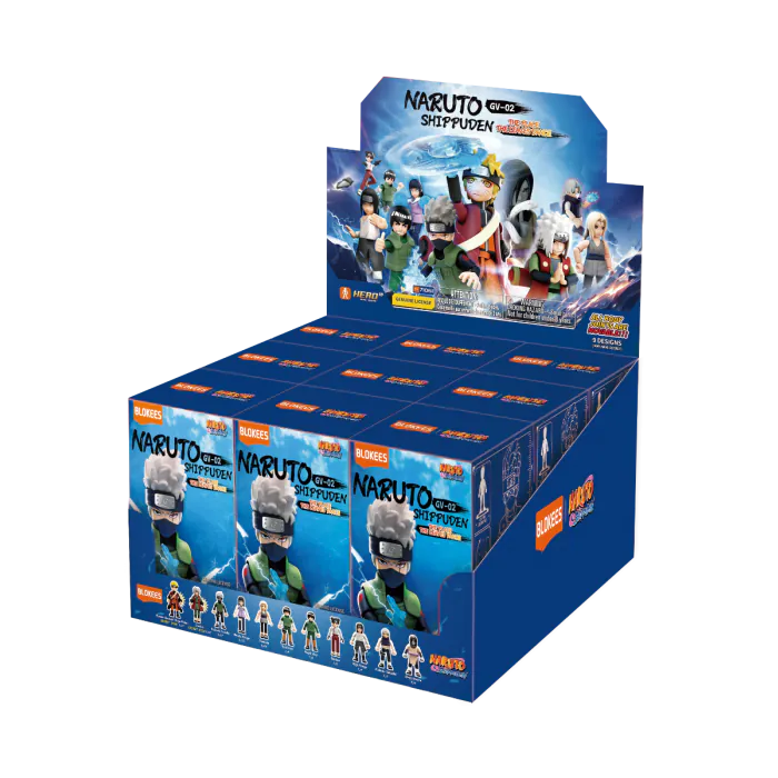 Blokees: Naruto Shippuden - The Place the Leaves Dance | Miniature Blind Box