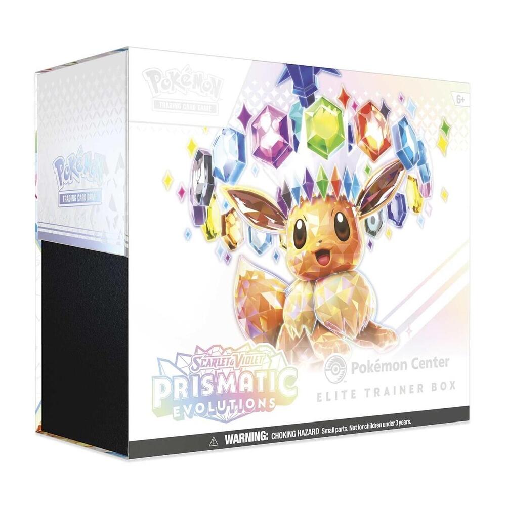 Pokemon: Pokemon Center Prismatic Evolutions - Elite Trainer Box - ETB