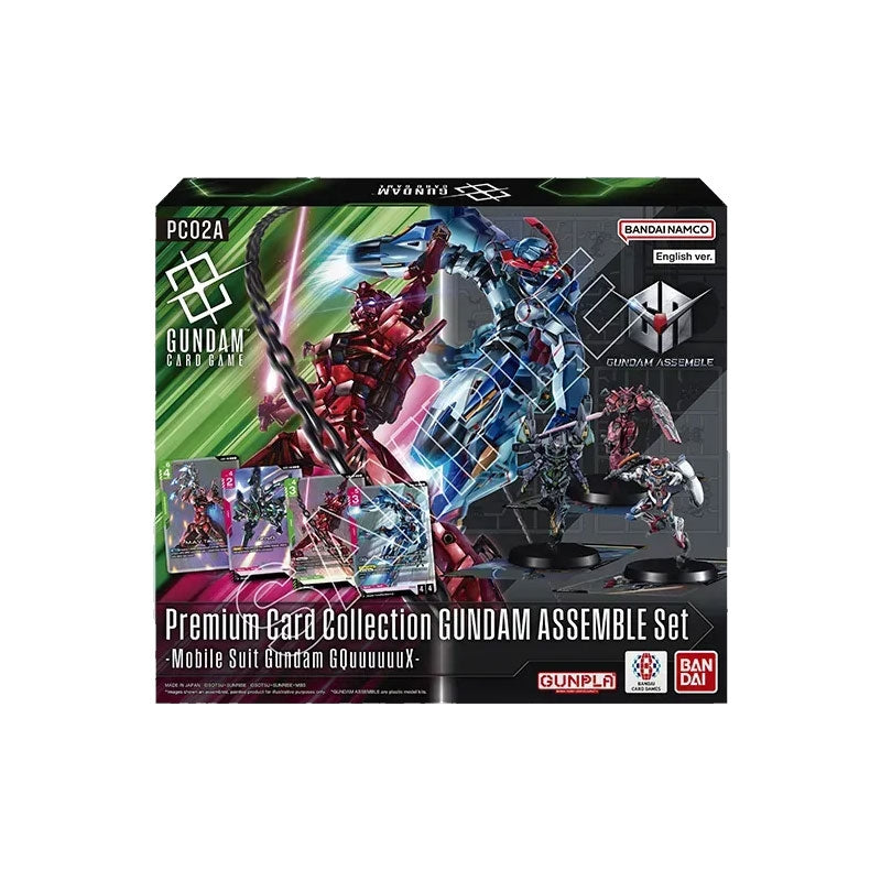 Gundam: Premium Card Collection GUNDAM ASSEMBLE Set -Mobile Suit Gundam GQuuuuuuX-