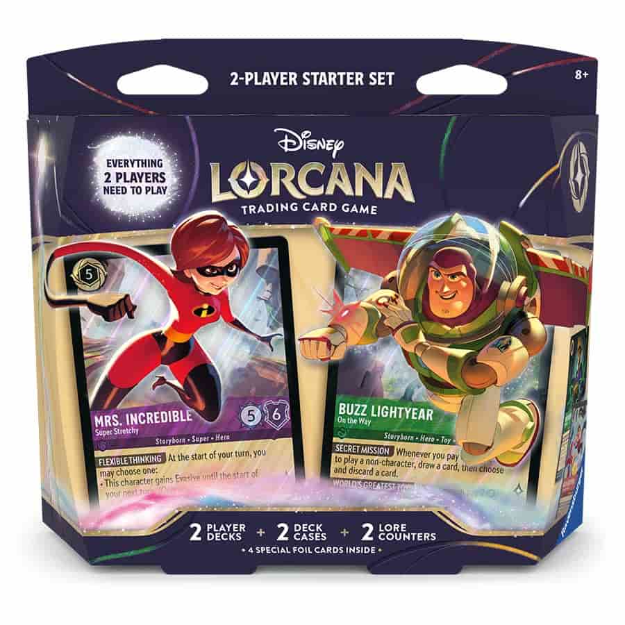 Lorcana: 2-Player Deck - Elastigirl and Buzz Lightyear
